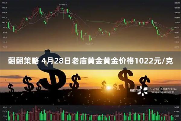 翻翻策略 4月28日老庙黄金黄金价格1022元/克