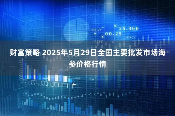财富策略 2025年5月29日全国主要批发市场海参价格行情